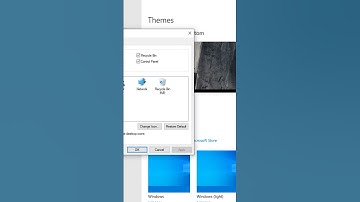 Tech In 1 Minute | How to hide desktop icons windows 10