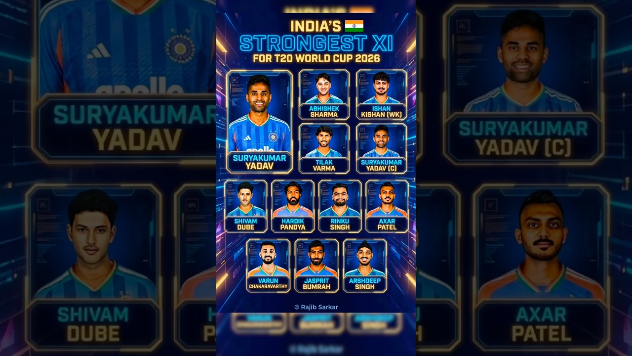 Final Playing 11 Out! T20 World Cup Final Team Update🔥