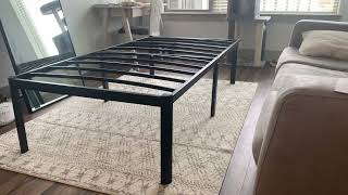 Amazon Basics   18' Heavy Duty Bed Frame Review