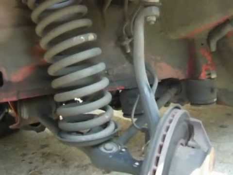 1983 Mercedes 300SD. How to easily replace front shocks ... 1999 mercedes engine diagram 