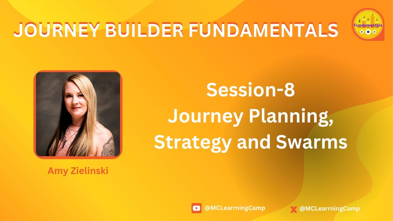 Joruney Planning Strategy and Swarms - Journey Builder Session#8