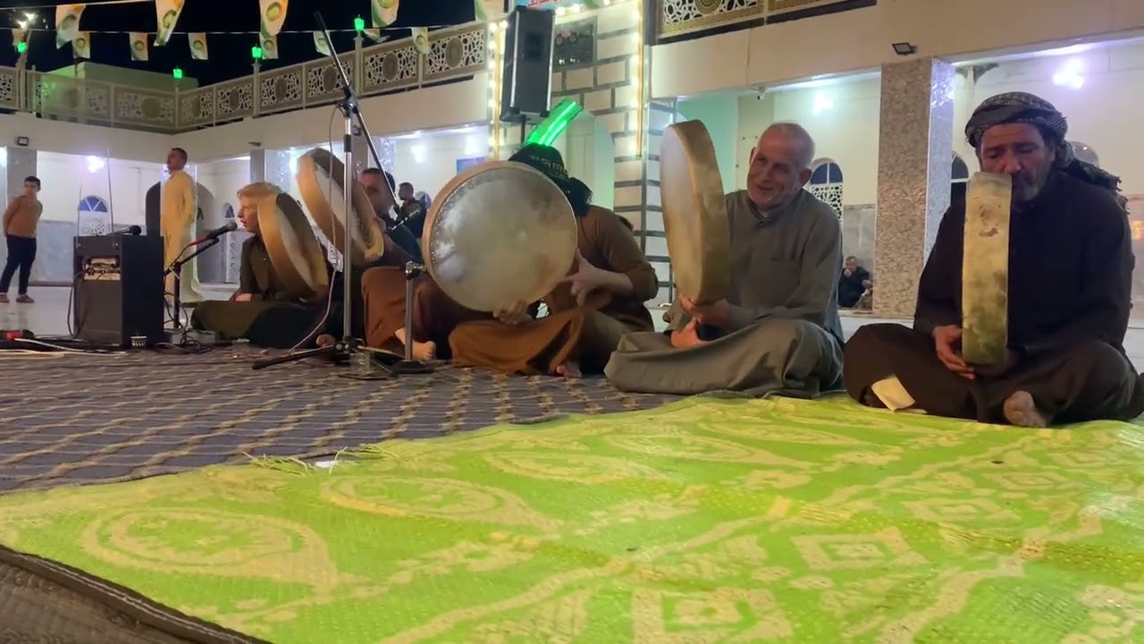 المداح كامل العجيل في حضرة السيد أحمد الرفاعي  حربي نار 🔥