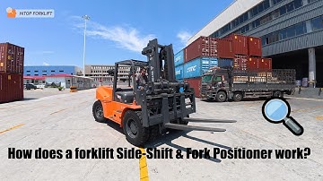 How does a forklift Side-Shift & Fork Positioner work?