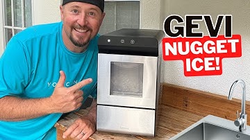 Enjoy Perfect Ice on the Patio! | Gevi Nugget Ice Maker Review & Demo