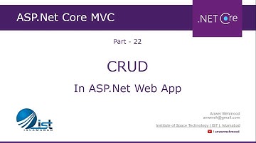 ASP.Net Core 3 | ASP.Net MVC Core 3 Urdu Tutorials | CRUD In ASP.Net Core (Part-6)