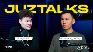 картинка: #JUZTALKS | ҰБТ СҰРАҚТАРЫ ҚАЛАЙ ҚҰРАСТЫРЫЛАДЫ? (НҰРБАЙ НҰРСАПАҰЛЫМЕН СҰХБАТ)