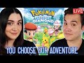 Playing Pokemon Brilliant Diamond Live