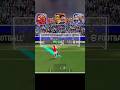 ekitike vs Rice vs Haland Fake penalty shot challenge #efootball #pes #efootball26 #shorts