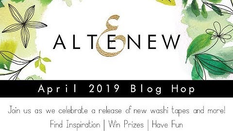 ALTENEW    EMBOSSING PASTE   Process VIdeo