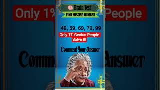 Only Genius Can Solve This Math IQ Test | #Math #IQShorts #Shorts #braintest #mathpuzzle #iqtest