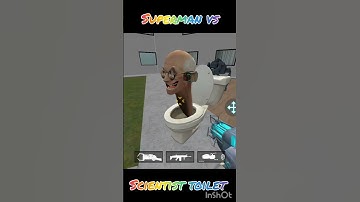 Superman vs Scientist Toilet | #skibiditoilet #nextbots