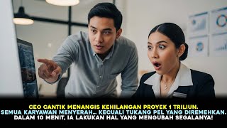 Download Lagu CEO CANTIK PANIK PROYEK 1 TRILIUN TERANCAM GAGAL — TUKANG PEL MALAH BERI SOLUSI YANG TAK TERDUGA! MP3