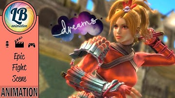 Overdrive Fight Animation - Dreams PS4 (3D Animation)