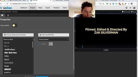 Text and Transitions WeVideo