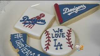 Oxnard Bakery Busting Out The Baseball Treats For Dodgers Feeding Frenzy