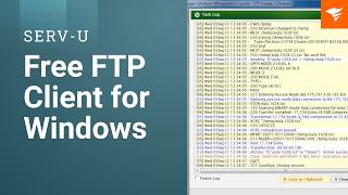 Serv-U FTP Voyager -- Free FTP Client for Windows