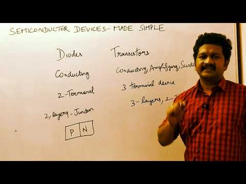 Video: How Does A Diode Differ From A Transistor