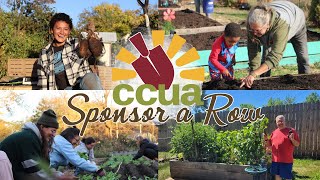 Sponsor a Row Today to Feed & Educate Our Community