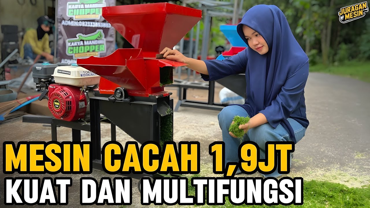 Mesin Cacah Rumput 1,9JT Kuat Nggak? Uji Coba & Review Asli!