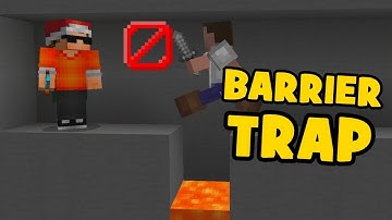 trapping with a barrier block in hypixel skywars ft pigicial
