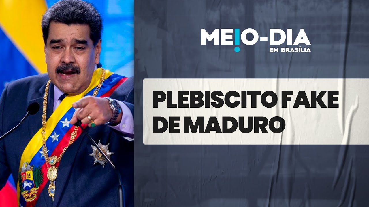 Deu ruim: Maduro tenta demonstrar apoio popular com plebiscito, mas precisa maquiar números