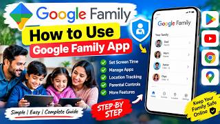how to use google family app