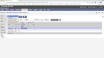Entering Grades into your Gradebook in X2.