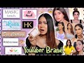 Trying Indian Youtuber Owned Brands! Masic Beauty, SJ Merch, Skionn & MORE! Brutally Honest Review
