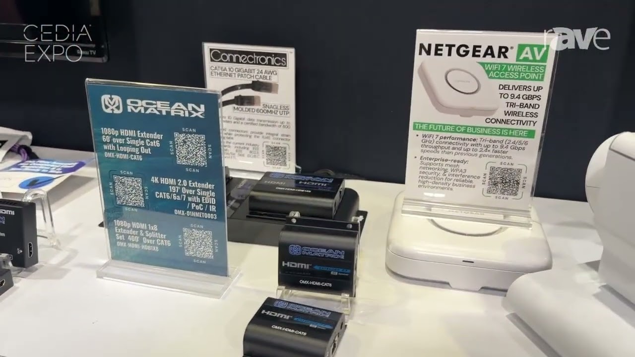 CEDIA Expo 2026: TecNec Distributing Shows Off Camplex and Ocean Matrix Product Lines