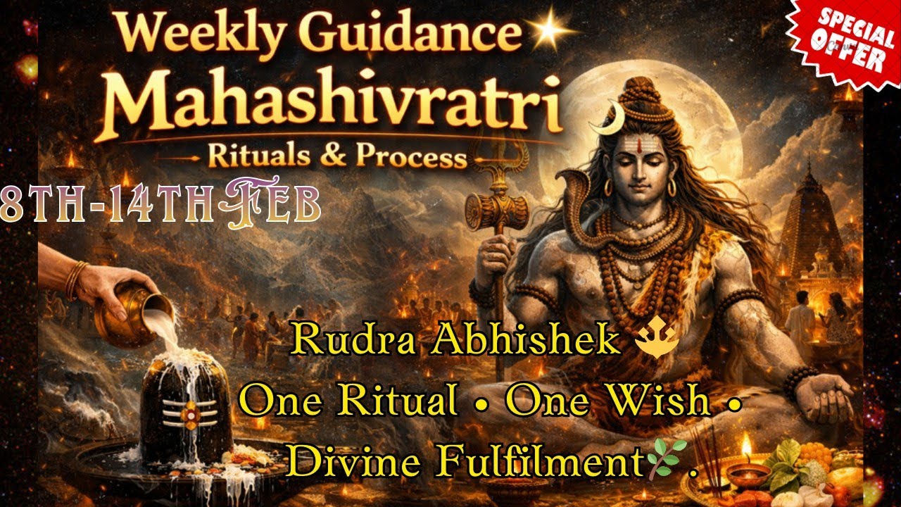 Weekly Guidence 🌟 Special Shiva's Night Rituals⭐ Grands Your Wishes 💫