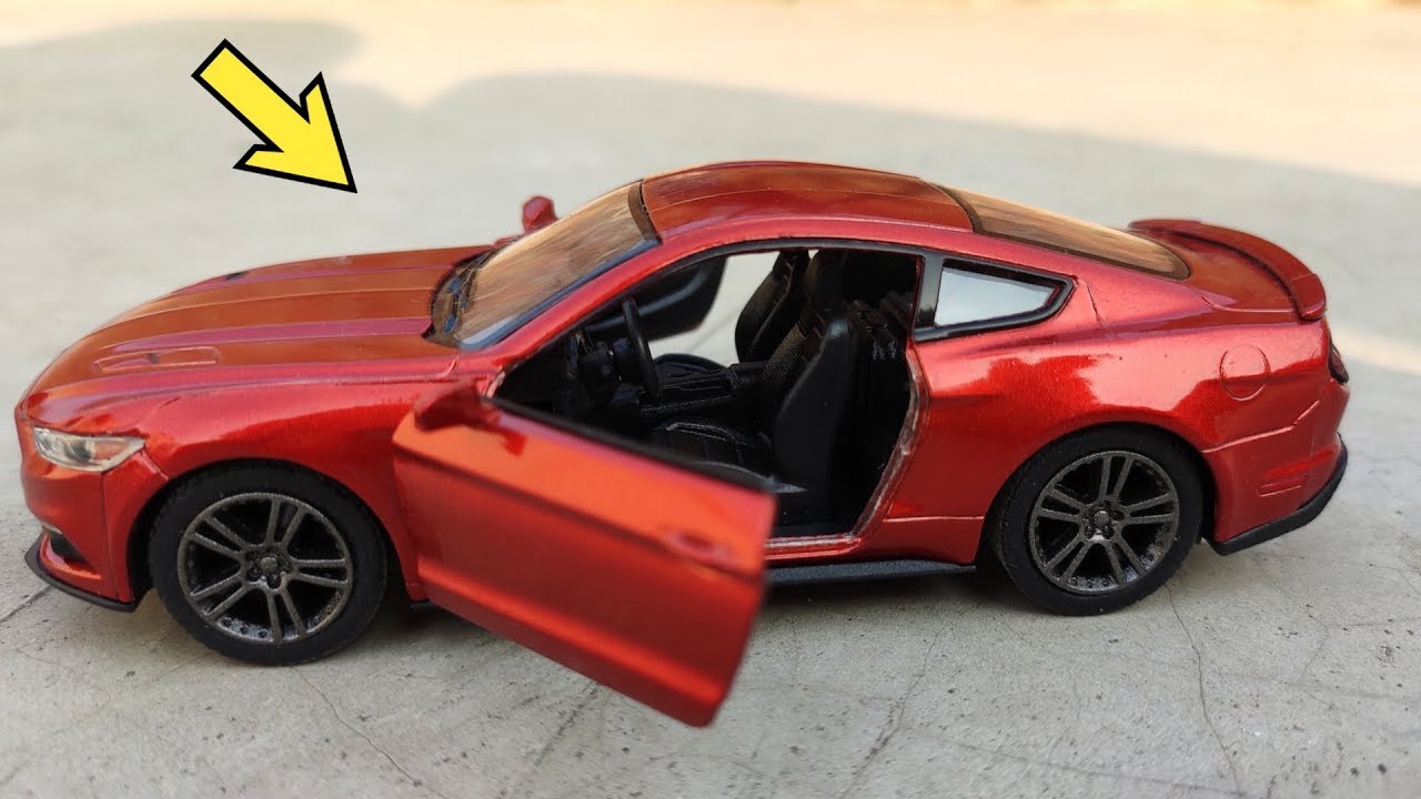 FORD MUSTANG GT Car Unboxing | Amazing Scale Model Ford Mustang