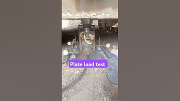 #soil Plate load test #civilengineering #shorts