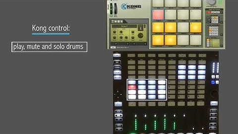 MaschineR Jam: use Maschine Jam to control Reason