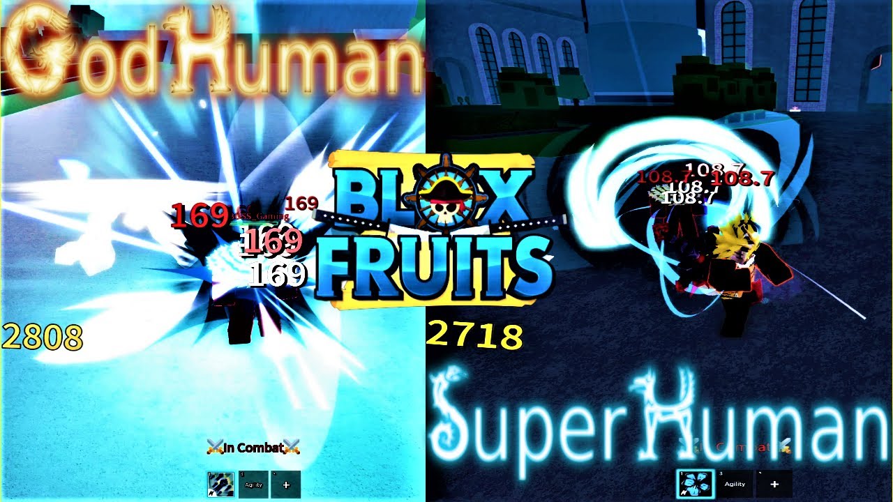 BLOX FRUIT ACCOUNT 🔥 GODHUMAN HS SG, QUAKE V2, HUMAN V3