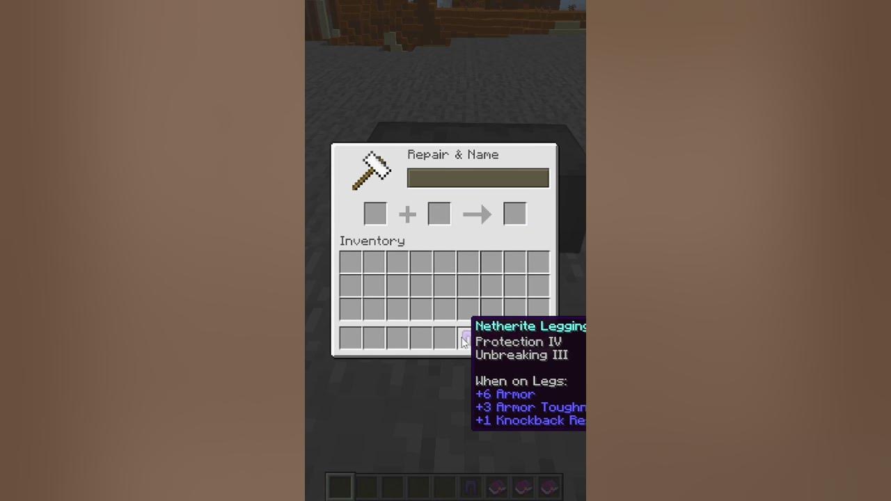 Best enchanted Books for Netherite leggings.. youtube shorts 