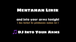 Mentahan Lirik dan Terjemahan DJ Into Your Arms DJ Opus Full 1 Menit