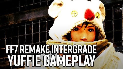 Final Fantasy 7 Remake Intergrade: Yuffie Gameplay