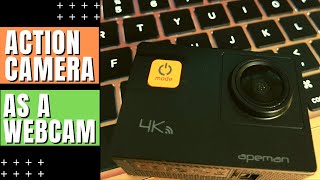 Action Camera as a Webcam: Apeman A87 Action Camera