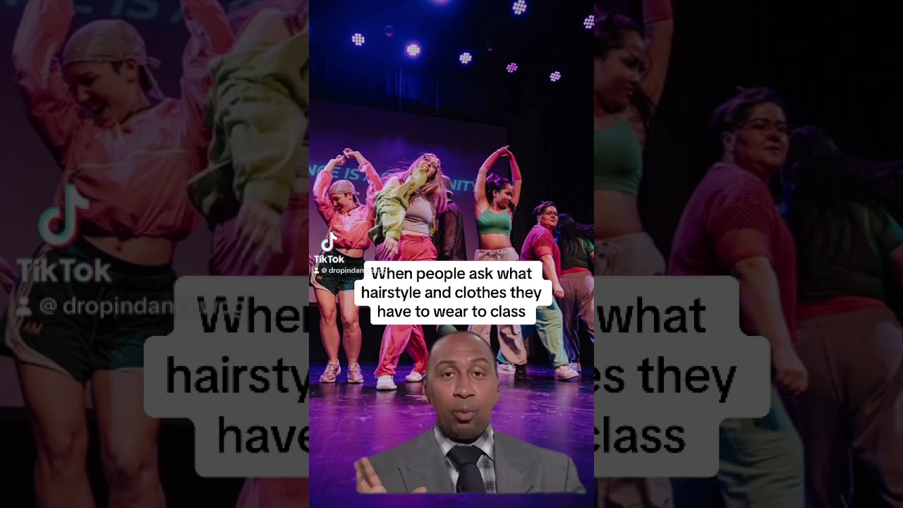 Dance class without a dress code 