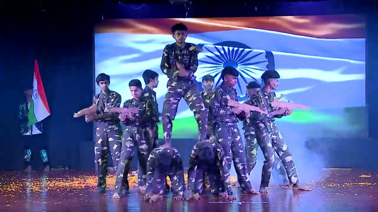 Army Song🪖🎖️ | Dance Performance | KALAVAIBHAVA - 2025-26 | VALLABHA SCHOOL