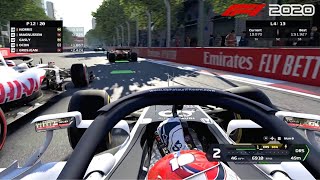 F1 2020 - My First Race at Baku - Azerbaijan Grand Prix 2020 | Gameplay