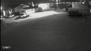 Arsonist Caught on Security Camera