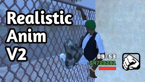 Share Realistic Anim V2 | GTA SA Android❗