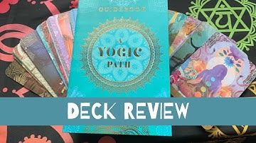 Unboxing A Yogic Path Oracle Deck🔮Review, and Reading
