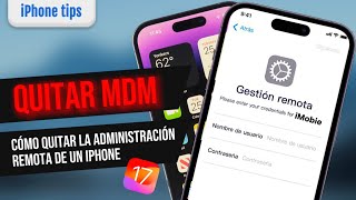 Cómo quitar la administración remota de un iPhone ✅Bypass MDM iPhone/iPad 2023