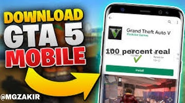 HOW TO PLAY GTA 5 IN MOBILE REAL TRICK NO CLICKBAIT #MGZAKIR @RDXPLAYSOFFICIAL @MakerGamesOfficial