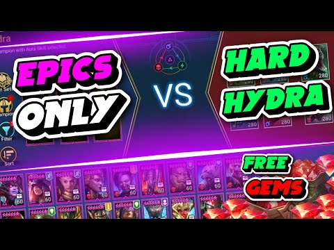 Epics Only Hard Hydra Contest!!! Raid: Shadow Legends