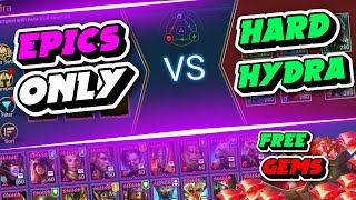 Epics Only Hard Hydra Contest!!! Raid: Shadow Legends