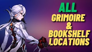 Complete Guide to All 8 Lost Grimoire and Bookshelf Location in Genshin Impact | World Quest