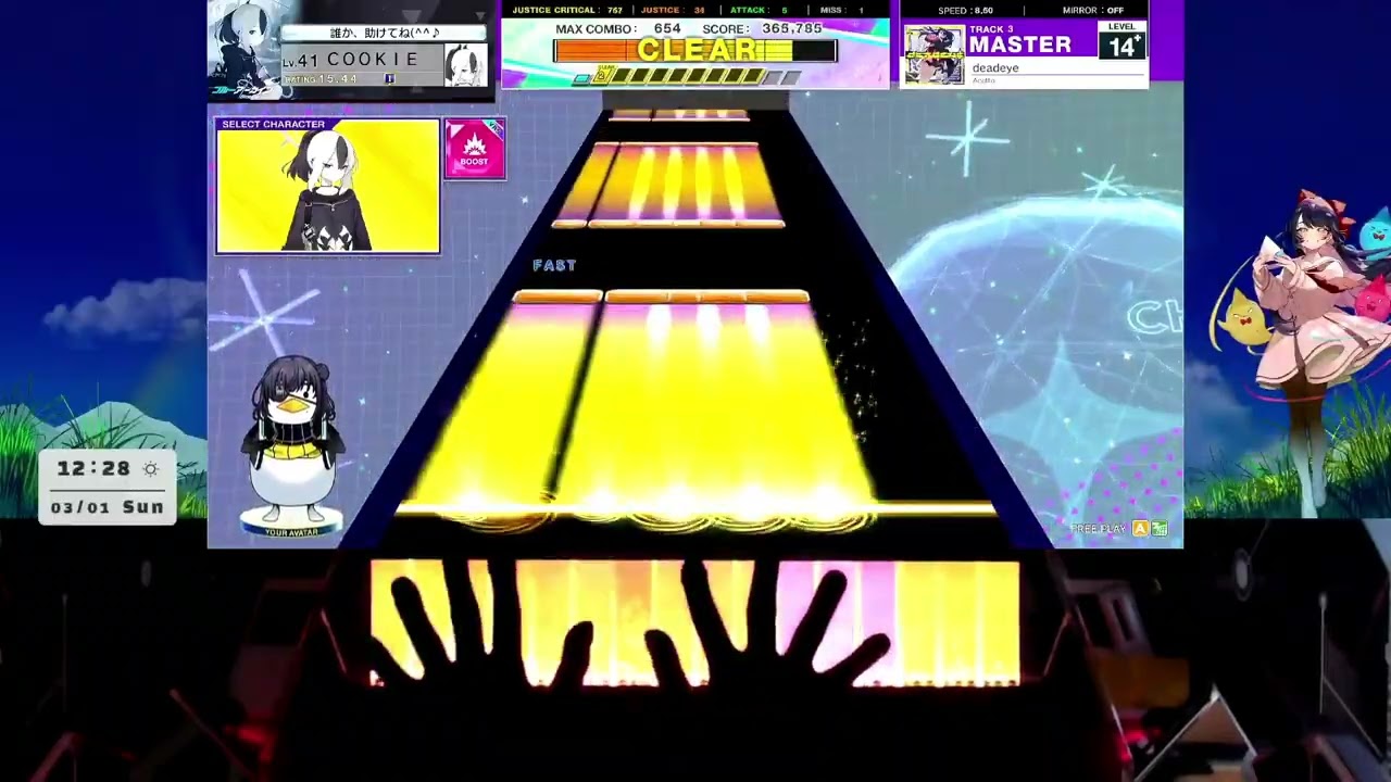 [CHUNITHM] deadeye(MASTER) SS+